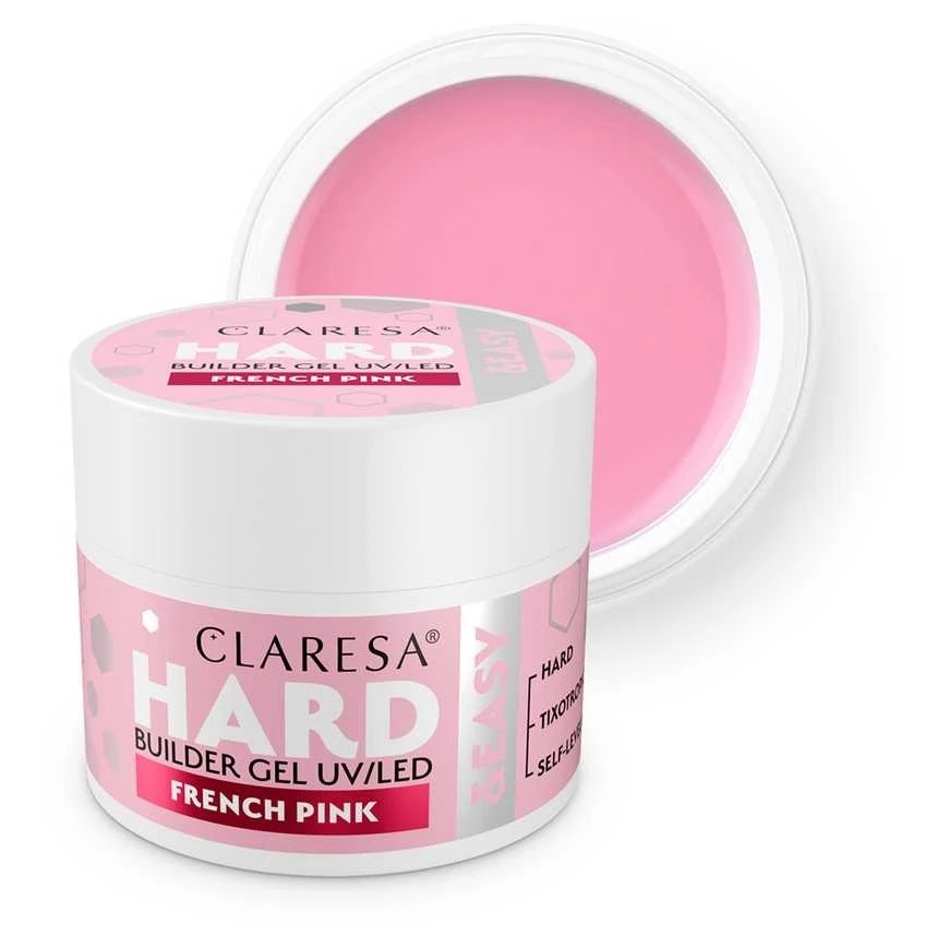 Activeshop Claresa Hard&easy statybinis gelis prancūziškai rožinis 12g