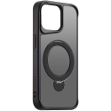 Etteri Matt Mag Ring -kotelo iPhone 12 / 12 Pro 6,1" musta