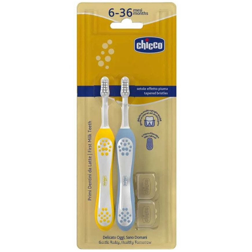 CHICCO 00012082110000 Indigo zobu sukas 6-36m 2 gab