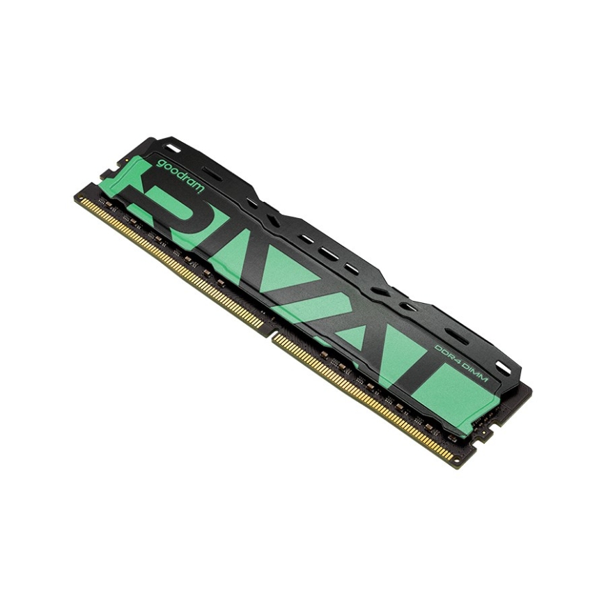 Goodram *DDR4 Rival Radiant 64GB (2*32)/3200 CL18 Green memory module 2 x 32 GB 3200 MT/s 288-pin DIMM – 4