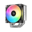 DeepCool AG600 ARGB procesoriaus oro aušintuvas 12 cm juodas 1 vnt. DeepCool AG600 ARGB procesoriaus oro aušintuvas 12 cm juodas 1 vnt.