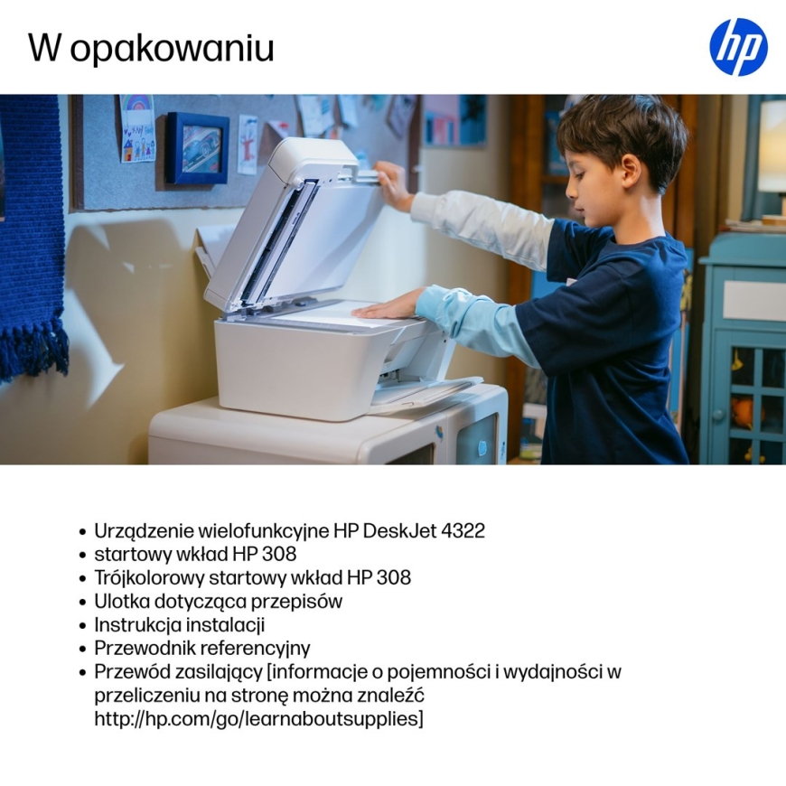 HP DeskJet 4322 Langaton Monitoimilaitteisto Väri Tulostin – 5
