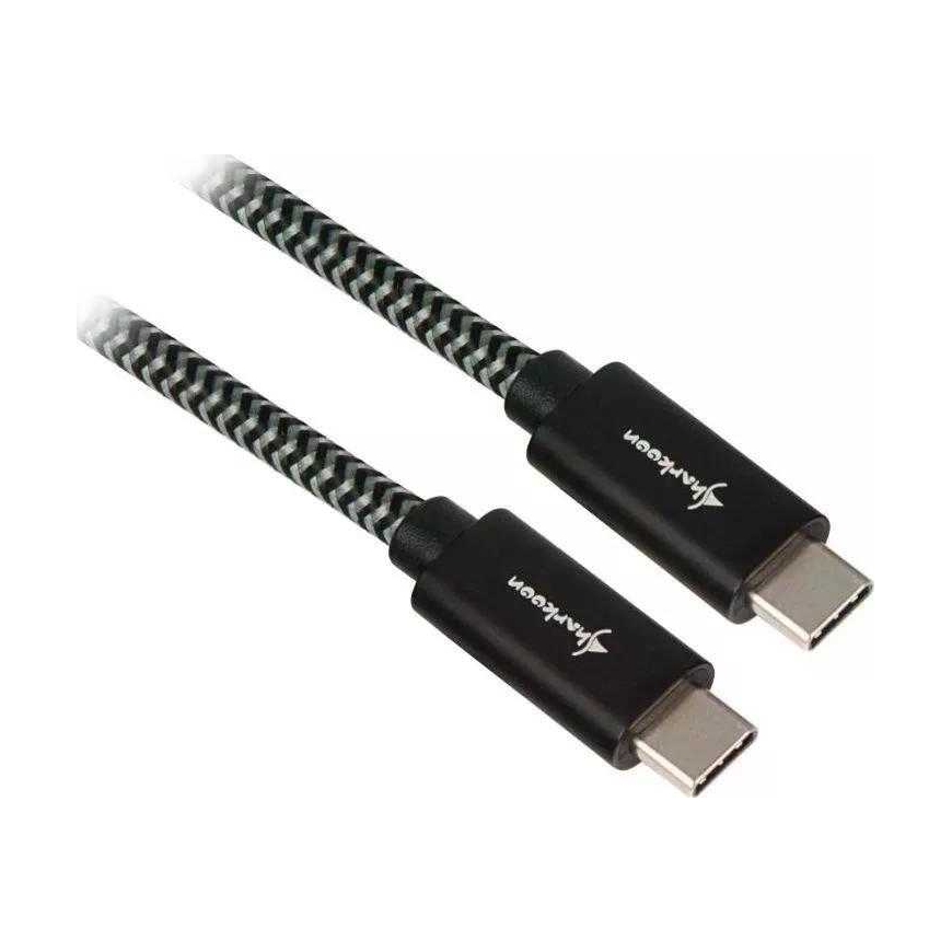 Sharkoon Cable USB 3.1 C-C black/grey 0.5m