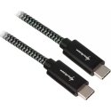 Sharkoon Cable USB 3.1 C-C black/grey 0.5m Sharkoon Cable USB 3.1 C-C black/grey 0.5m