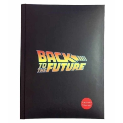 Sd Toys Back to the Future logo light notebook