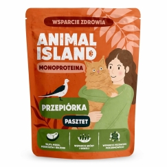 ANIMAL ISLAND Mono Keturys - drėgnas kačių maistas - 100g