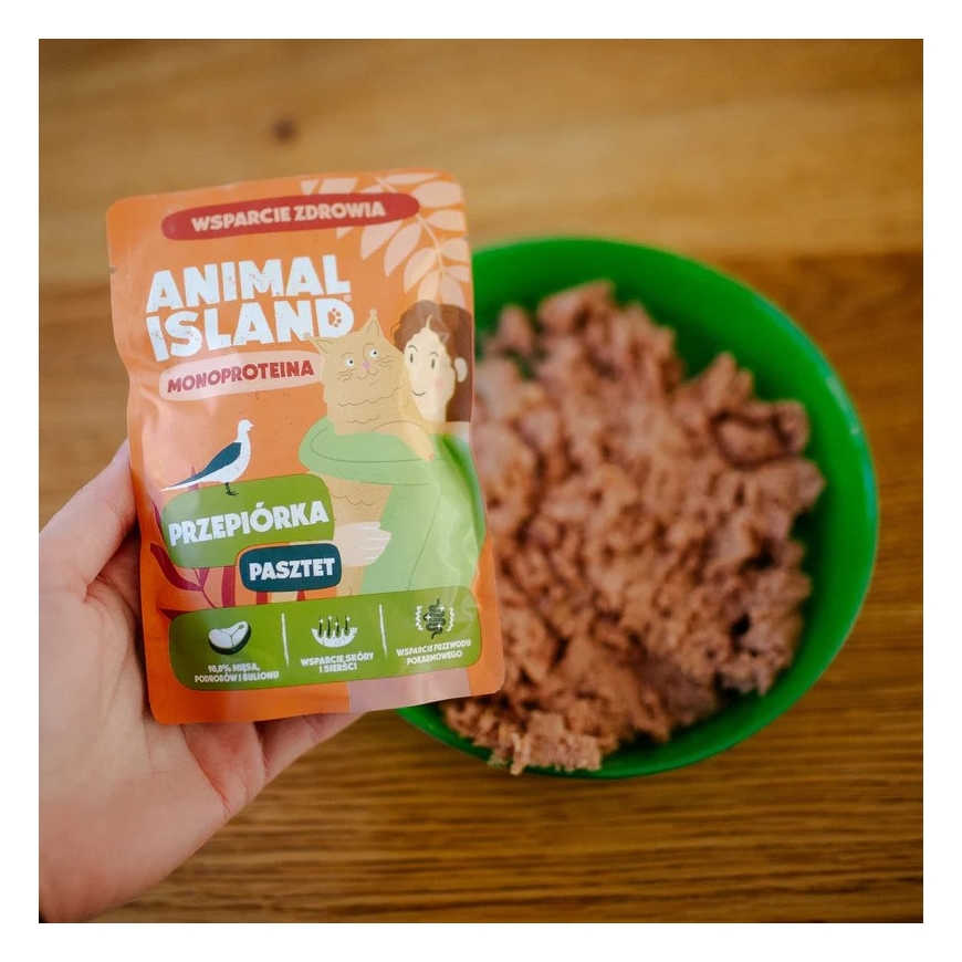 ANIMAL ISLAND Mono K aar - märg toiduks kassidele - 100g – 2