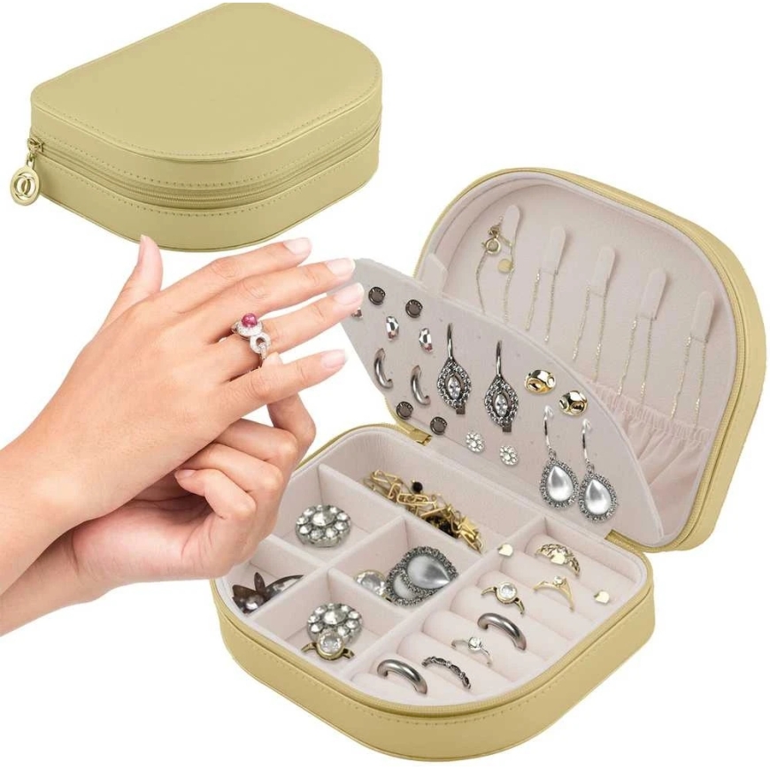 Massido MS-707 jewelry box - gold