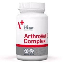 VETEXPERT ArthroVet Complex - lisäravinteet koirille ja kissoille - 60 tablettia