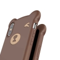Baseus "Flexible Silicone Back Cover Case Apple iPhone XS Max" Brown Be