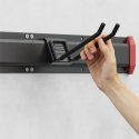Maclean Wall-Mounted Tool Organizer, steel, max. load 136 kg, width 816 mm, MC-178 Maclean Wall-Mounted Tool Organizer, steel, max. load 136 kg, width 816 mm, MC-178