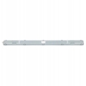 Led Line Lite Hermetinis šviestuvas VANTO 2xT8 IP65 120cm pilkas ABS/PS su reflektorium