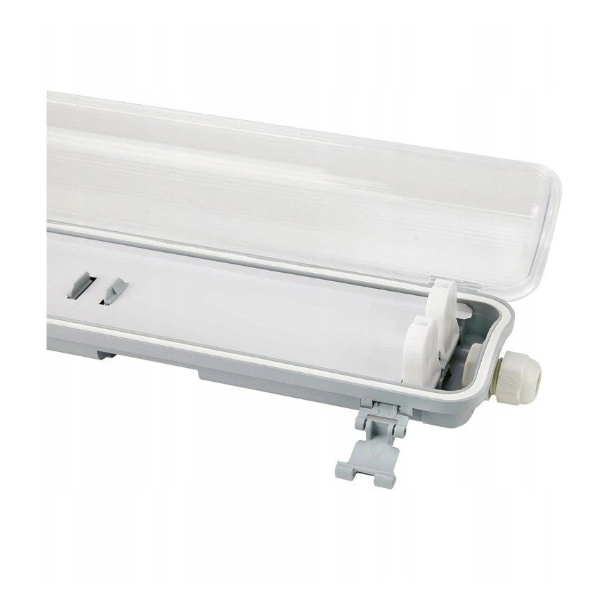 Led Line Lite hermeetiline valgusti VANTO 2xT8 IP65 120cm hall ABS/PS koos reflektoriga – 4