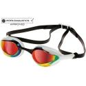 Peldēšanas brilles Competition AQUAFEEL Leader Mirrored 41011 10 baltas FINA Peldēšanas brilles Competition AQUAFEEL Leader Mirrored 41011 10 baltas FINA