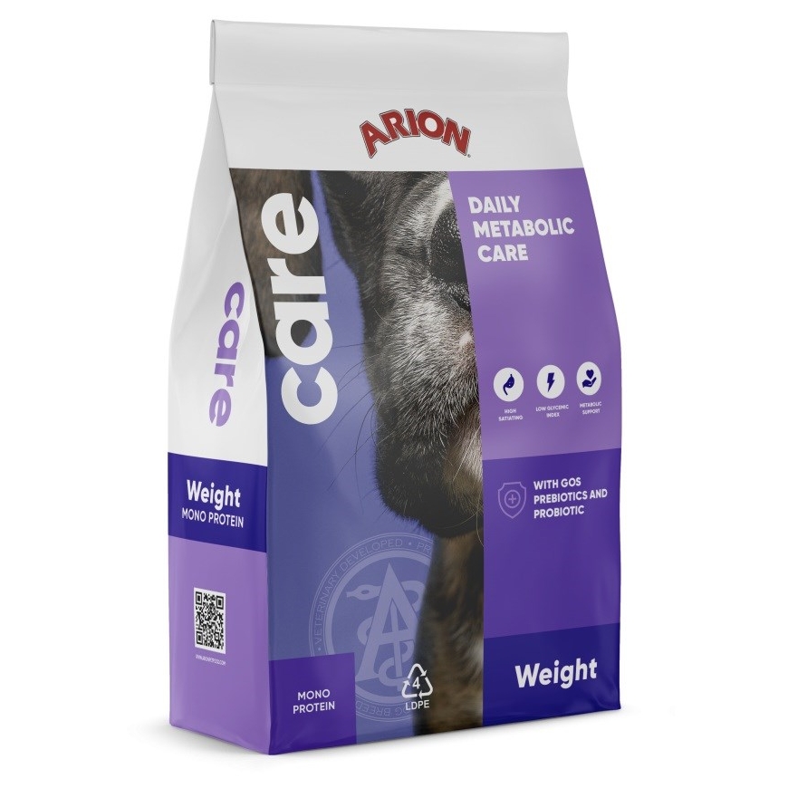 ARION Care Weight Daily Metabolic Mono - sausas šunų maistas - 12kg