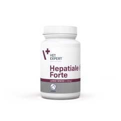 VETEXPERT Hepatiale Forte Suuret rodut - lisäravinteet koirille - 40 tablettia