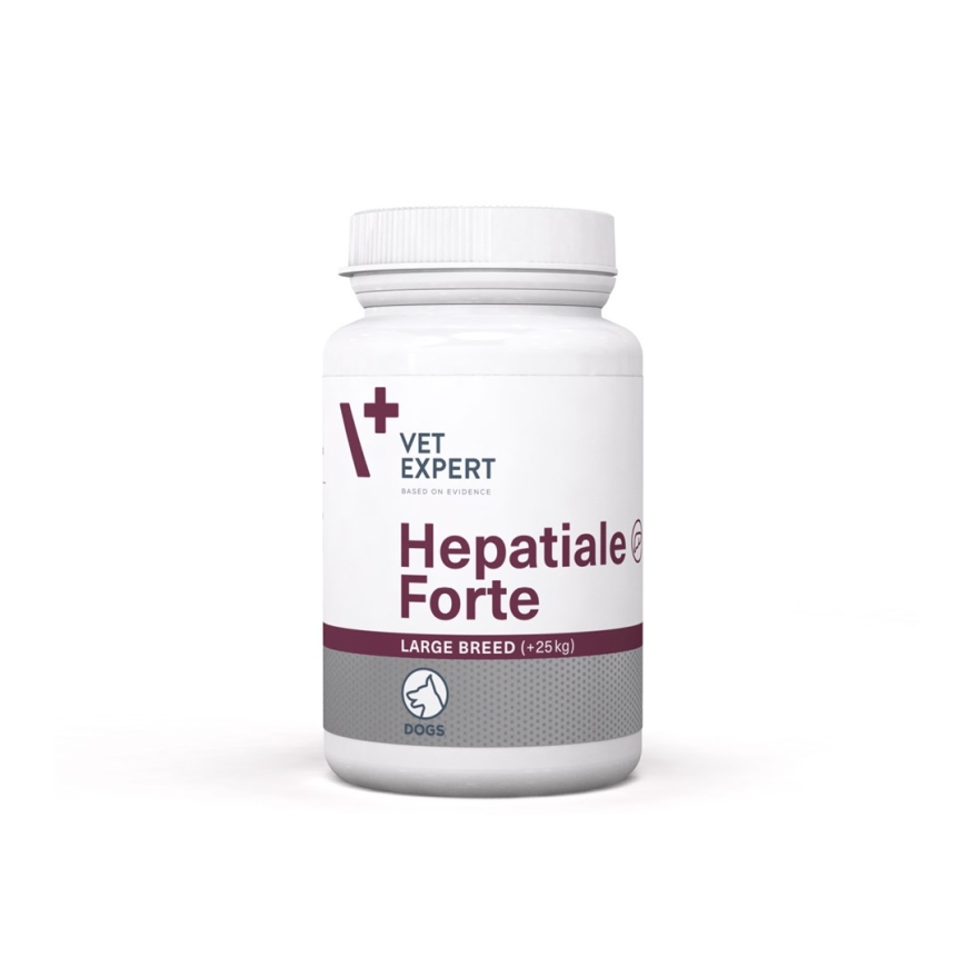 VETEXPERT Hepatiale Forte Large breeds - suplementos para perros - 40 tabletas