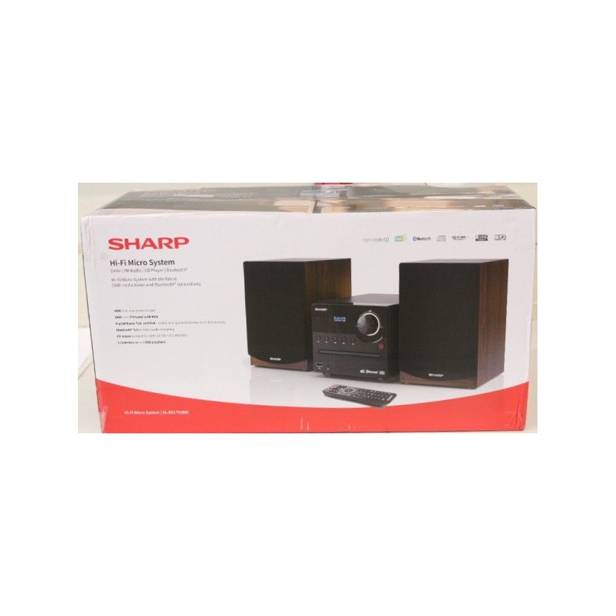 MYynti loppu. XL-B517D(BR) Hi-Fi Mikrojärjestelmä, CD/FM/USB/Bluetooth v5.0, Aux-in, 45W, Ruskea | Hi-Fi Mikrojärjestelmä | XL-B