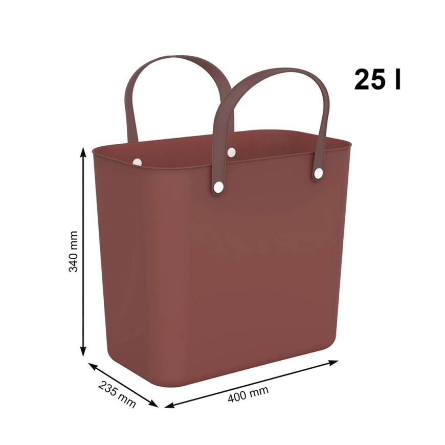 ROTHO Albula Style Burgundia - olkalaukku - 25l – 2