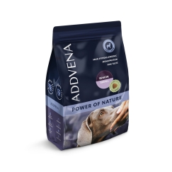 ADDVENA Dabas Spēks Senior Mazs Jērs - sausā suņu barība - 2,5kg