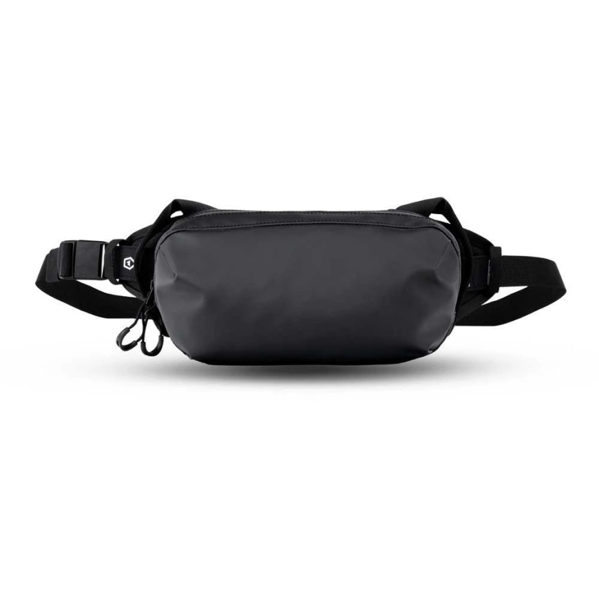 Bag - WANDRD D1 Fanny Pack Zip Mesh Pocket Key Clip Black V2 – 2