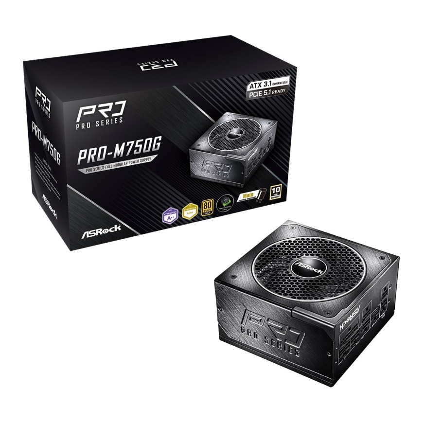 Asrock PRO-M750G 750W 80 PLUS Gold