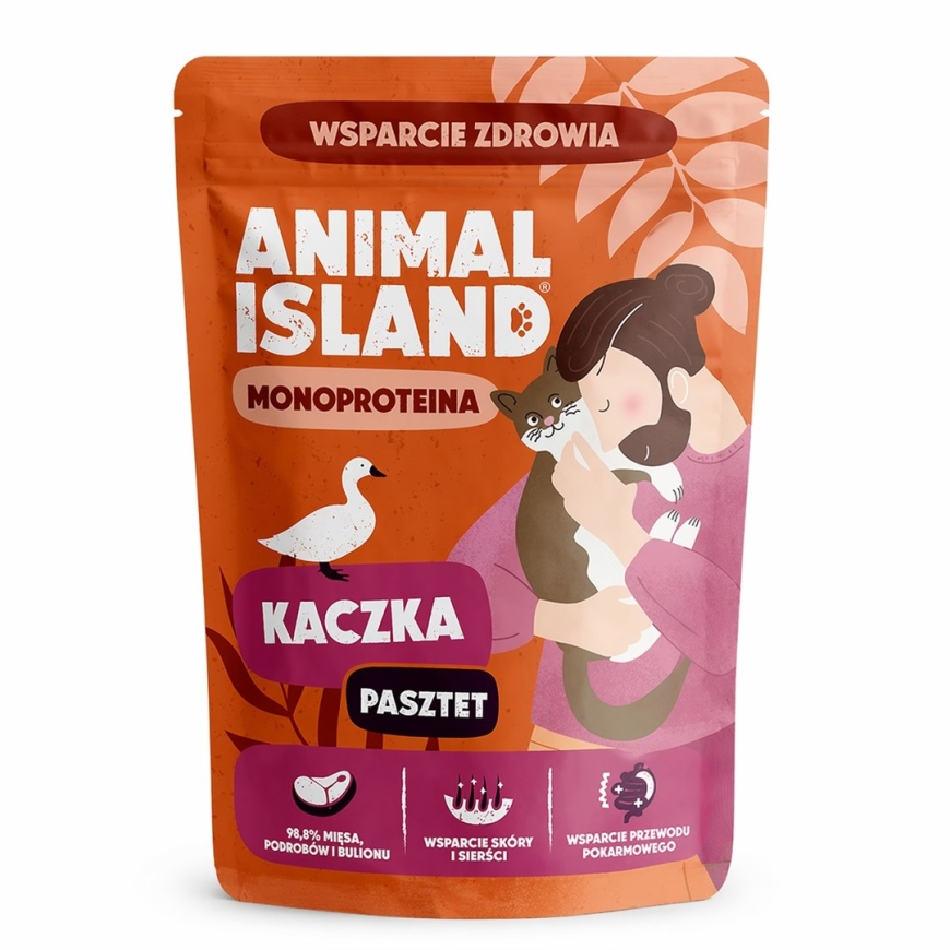 ANIMAL ISLAND Mono Parte - niiske kassitoit - 100g