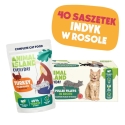 ANIMAL ISLAND Turcija buljonā - mitrs kaķu barība - 40x85g ANIMAL ISLAND Turcija buljonā - mitrs kaķu barība - 40x85g