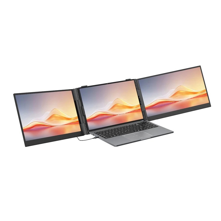 Blackview DCM6 Pro - 14 colių nešiojamas nešiojamojo kompiuterio ekranas, palaikantis dvikamerę ir su 2 USB-C prievadais. – 4