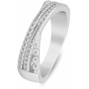 Brilio Silver Elegant silver ring with cubic zirconia RI158W Brilio Silver Elegant silver ring with cubic zirconia RI158W