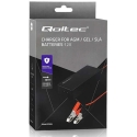 Qoltec Automātiskais 12V 4A AGM GEL akumulatora lādētājs ar LED un 1.8m kabeli Qoltec Automātiskais 12V 4A AGM GEL akumulatora lādētājs ar LED un 1.8m kabeli
