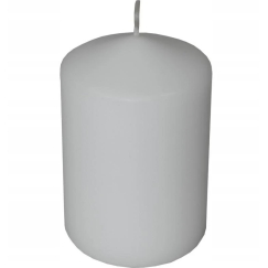 Mondex CLASSIC CANDLES vidēja izmēra cilindriskā svece 7x7x14cm pelēka