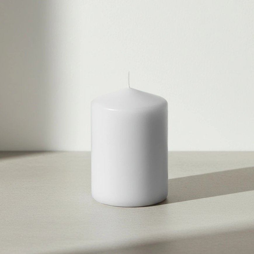 Mondex CLASSIC CANDLES vidutinio dydžio cilindro formos žvakė 7x7x14cm pilka – 2