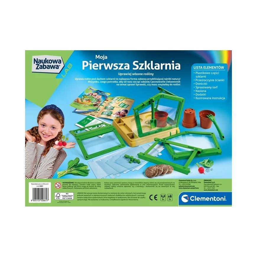 Clementoni Set – Mini Kasvihuone – 3