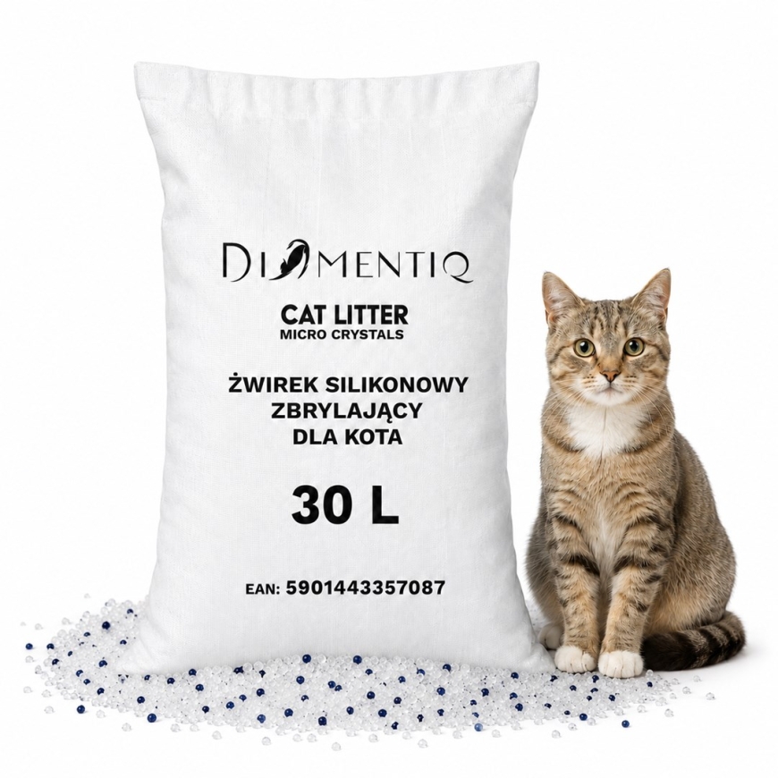 DIAMENTIQ Mikro Kristāli - Kaķu gulta