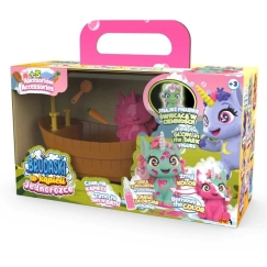 Set of Glimmering Unicorn Figurines for Bathroom
