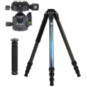 Statīvs - Fotopro P 4 oglekļa statīvs 1265mm 8kg slodzes ietilpība Statīvs - Fotopro P 4 oglekļa statīvs 1265mm 8kg slodzes ietilpība