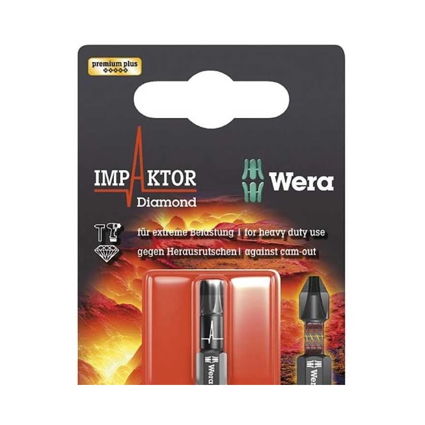 Wera Impactor 867/1 IMP DC puurmõõt, 1 x T25 x 25mm, blisteris