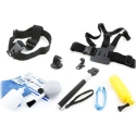 Xrec Monopod/ Buoy/ Head and Chest Mount Set for Gopro Hero/ Sjcam