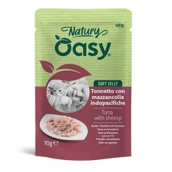 OASY Natury Soft Jelly Tonnikala katkaravulla - märkä kissanruoka - 70g