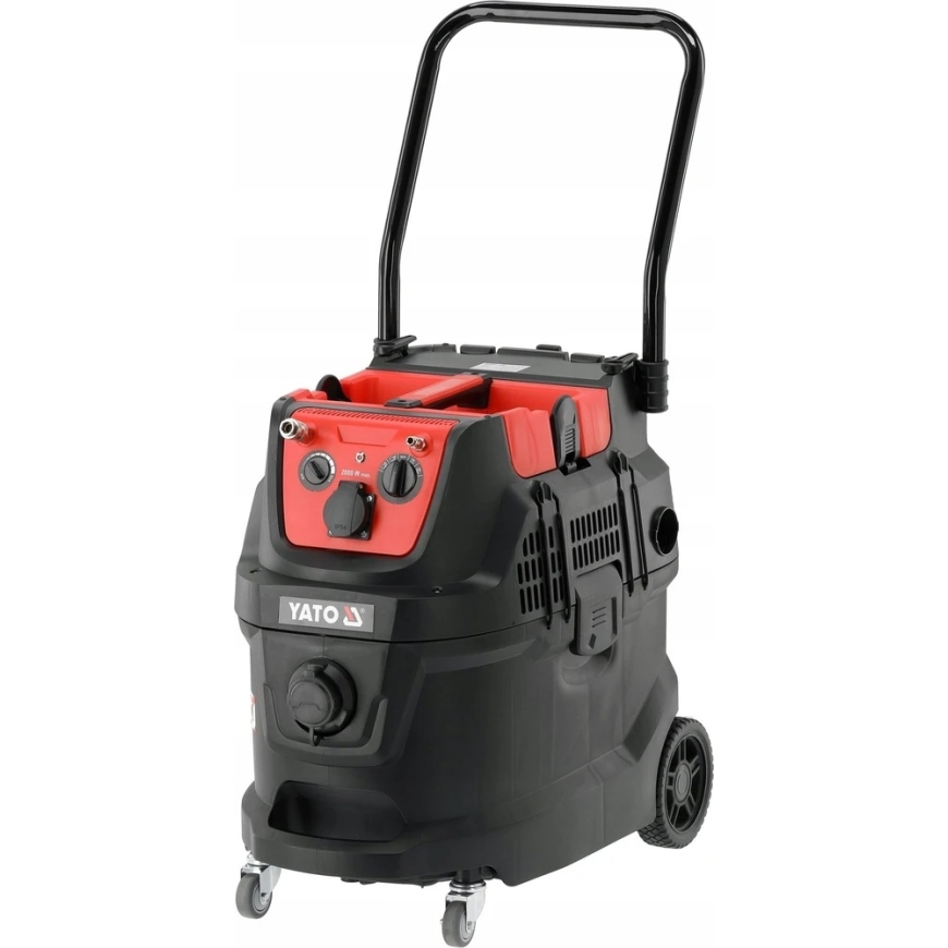 Yato Toya Sa Poland Vakuuminis dulkių siurblys – automatinis filtro kratytuvas, pneumo sinchronizacija – 40 l | 1600/3600 W (YT- – 5
