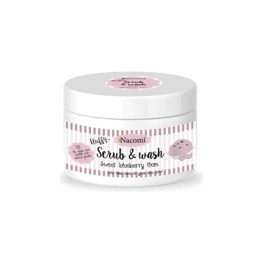 Nacomi Koorimine ja pesugeel - Mustikas 180ml