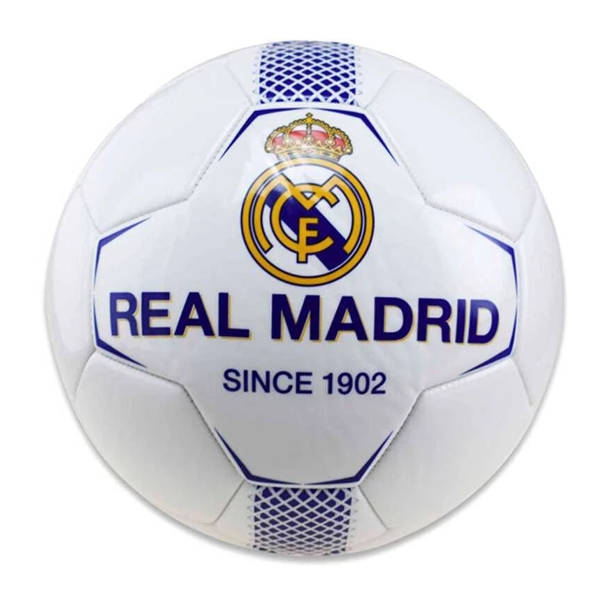 Reālās Madrides Futbola bumba Real Madrid Kick Off Games, 5. izmērs, balta – 4