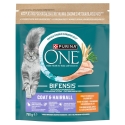 PURINA One Bifensis Karv ja Karvapallide jaoks kana rikkusega - kuiva kassitoit - 750g