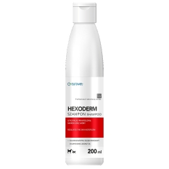 EUROWET Hexoderm - šampoon koertele ja kassidele - 200 ml
