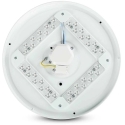 V-tac 12W Surface Wall Lamp, White, 3000/4000/6400K