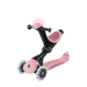 GLOBBER Go Up Deluxe Lights Scooter, pastel pink GLOBBER Go Up Deluxe Lights Scooter, pastel pink