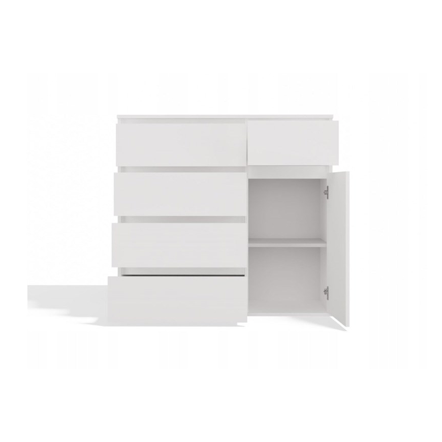 MALWA 1D5S WHITE CHEST OF DRAWERS – 4
