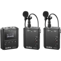 Audio Equipment - Godox WMicS2 Kit 2 UHF Wireless Microphone System Black Audio Equipment - Godox WMicS2 Kit 2 UHF Wireless Microphone System Black
