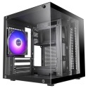 Mars Gaming MC-CUBE Mini Tower Computer Case Black